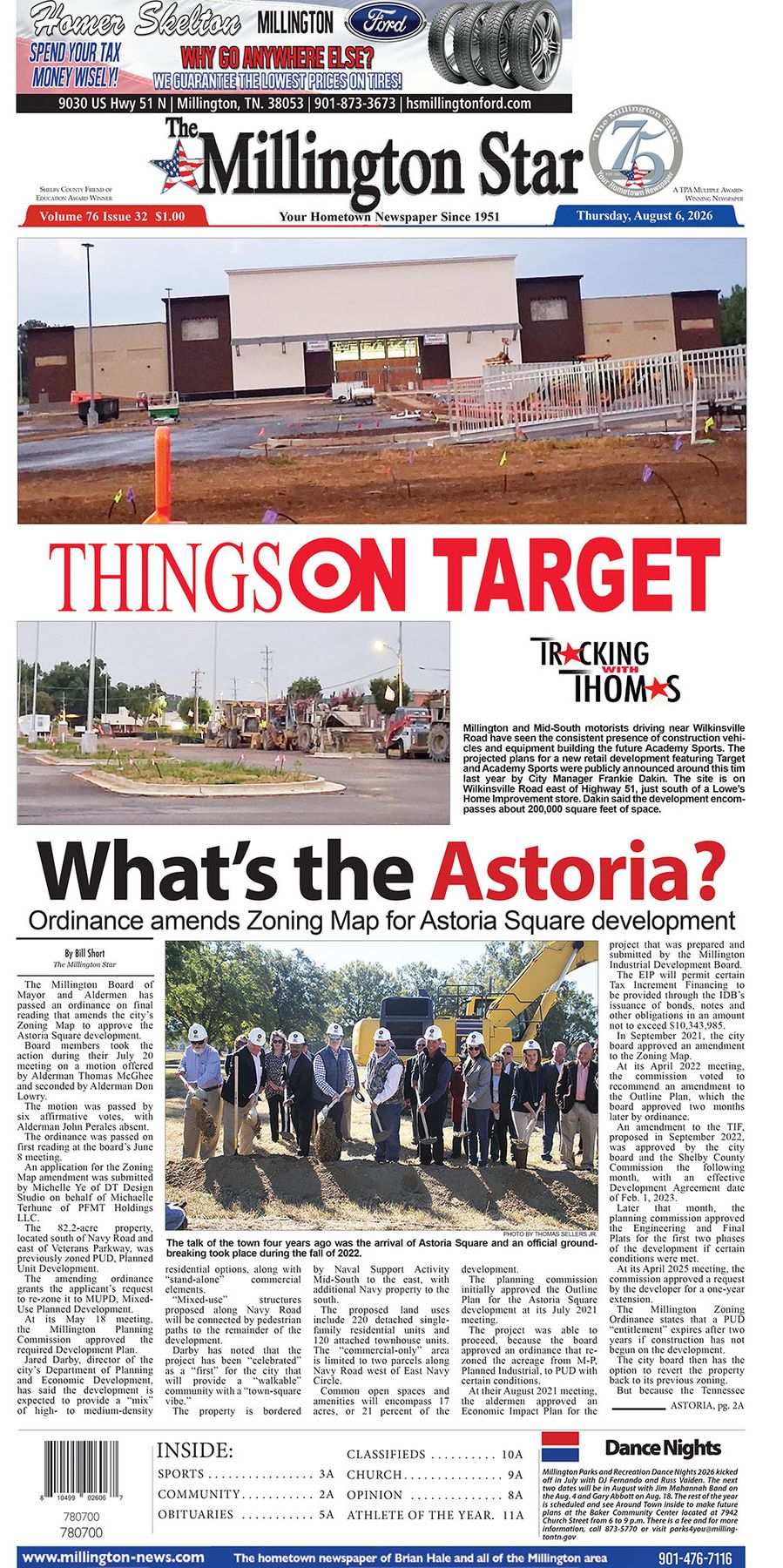 The Millington Star E-Edition August 6, 2026