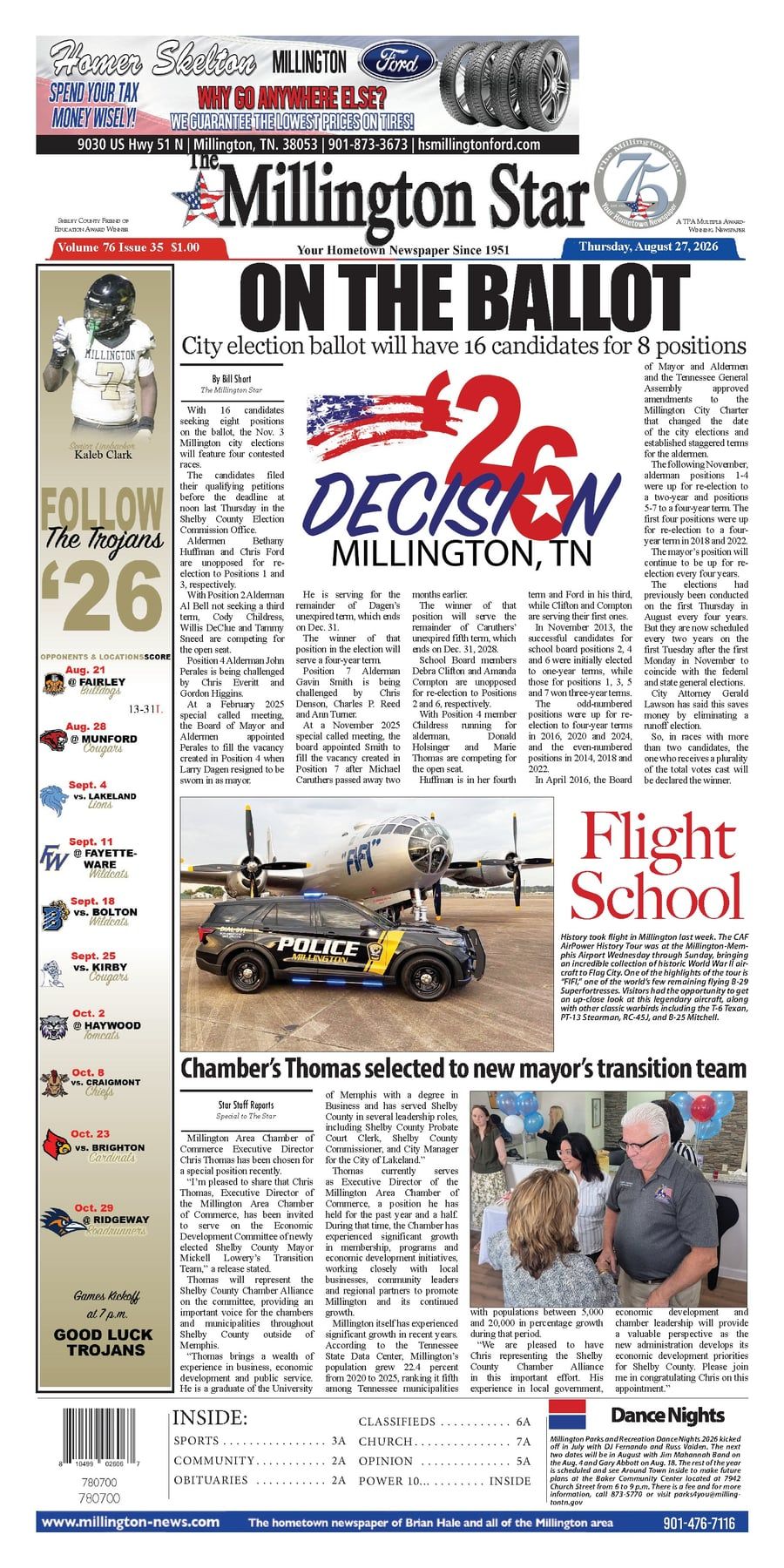 The Millington Star - August 27, 2026