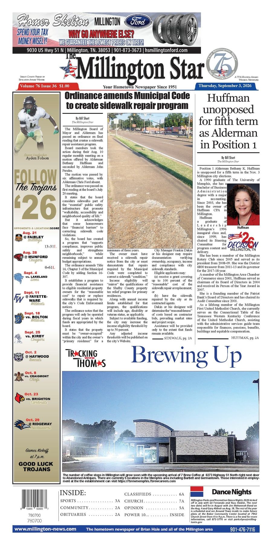 The Millington Star - September 3, 2026
